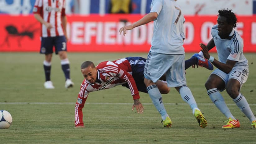 Ryan Smith and Chivas USA lost to Sporting KC 1-0