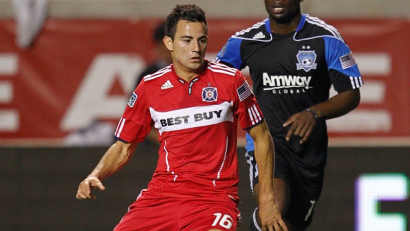 The Chicago Fire's Marco Pappa