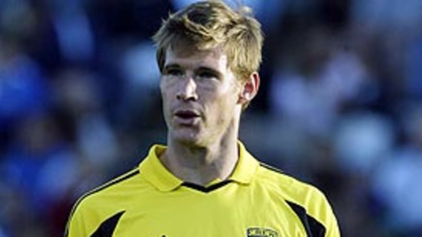Drafted in 1996, Brian McBride scored 62 goals in eight seasons with the Crew.