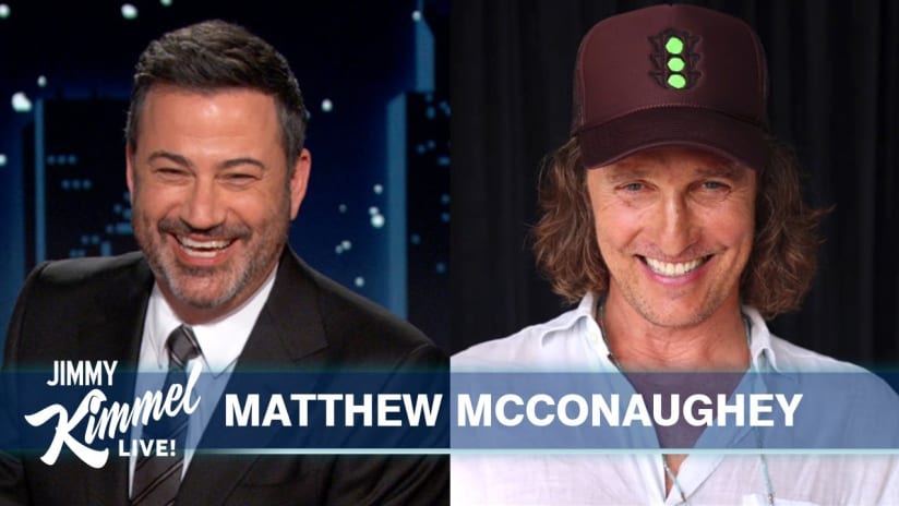 Matthew McConaughey - 2021 - on Jimmy Kimmel live
