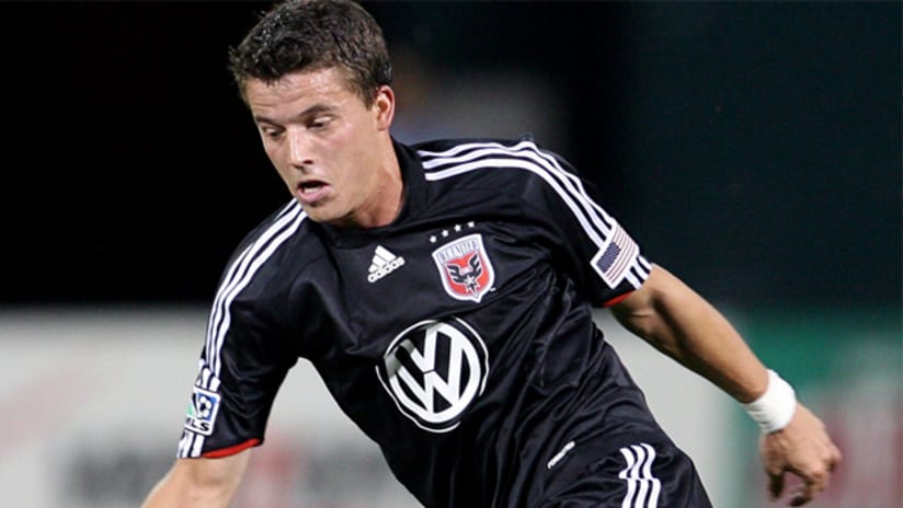 D.C. United's Marc Burch was sidelined for most of the year with a broken foot.