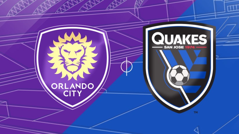 Orlando City SC vs. San Jose Earthquakes - Match Preview Image