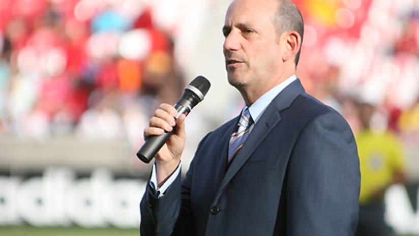 Commissioner Don Garber knows fans and players will be focused on South Africa.