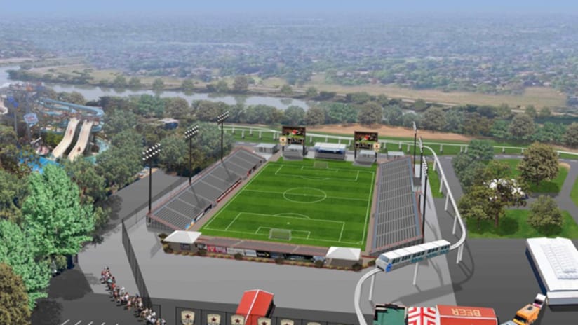 Sacramento Republic stadium rendering