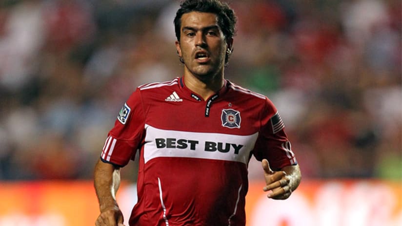 Nery Castillo could see his first start for Chicago against New England on Wednesday.