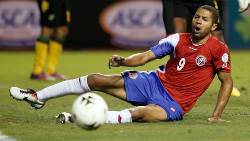 Alvaro Saborio, Costa Rica, to miss the 2014 World Cup