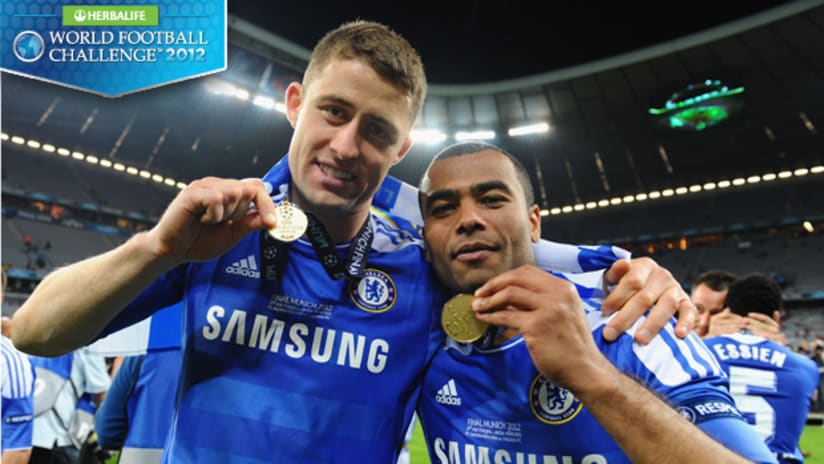 WFC: Gary Cahill and Ashley Cole of Chelsea (May 19, 2012)