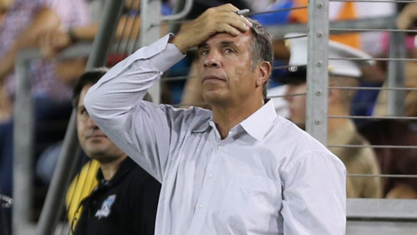 Bruce Arena rues another late collapse