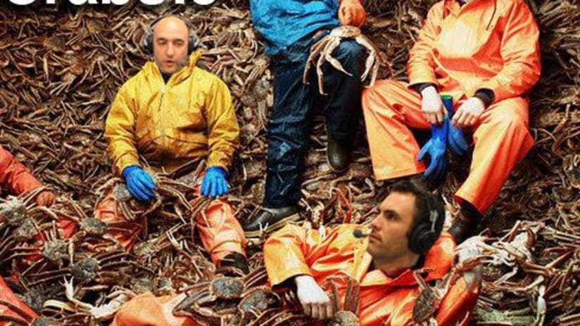 ET Radio crew relaxes after smashing Alaskan crabs -