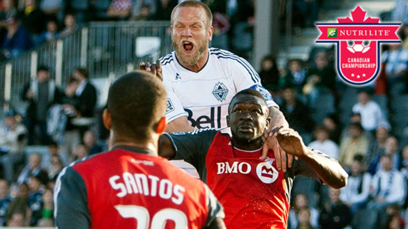 Vancouver defender Jay DeMerit instilled confidence in the 'Caps in a 1-1 tie vs. Toronto in the NCC final.