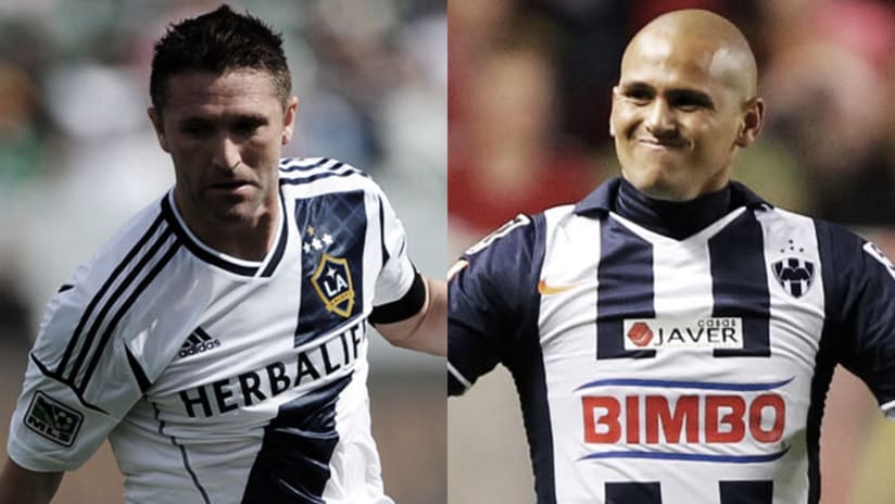 CCL: Robbie Keane (LA Galaxy), Humberto Suazo (Monterrey)