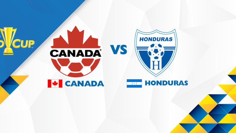 Gold Cup match image: Canada vs. Honduras - July 14, 2017