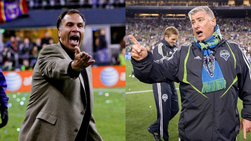 Bruce Arena and Sigi Schmid have collectively coached more than 500 MLS games.