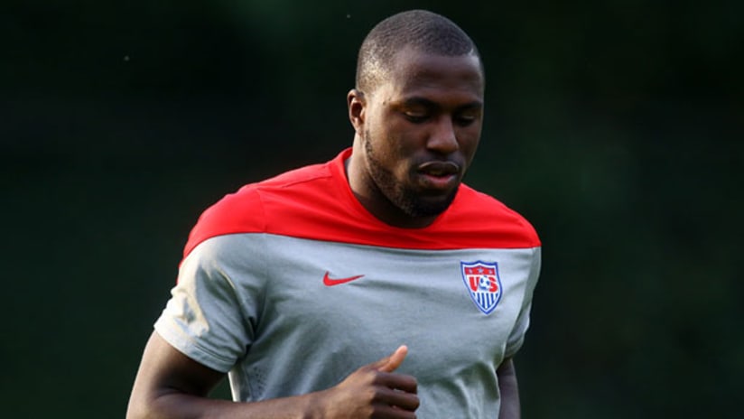 Jozy Altidore with the USMNT