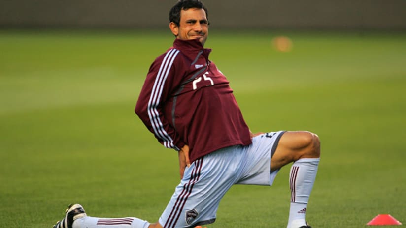 Pablo Mastroeni limped off the field last Friday against Chivas USA