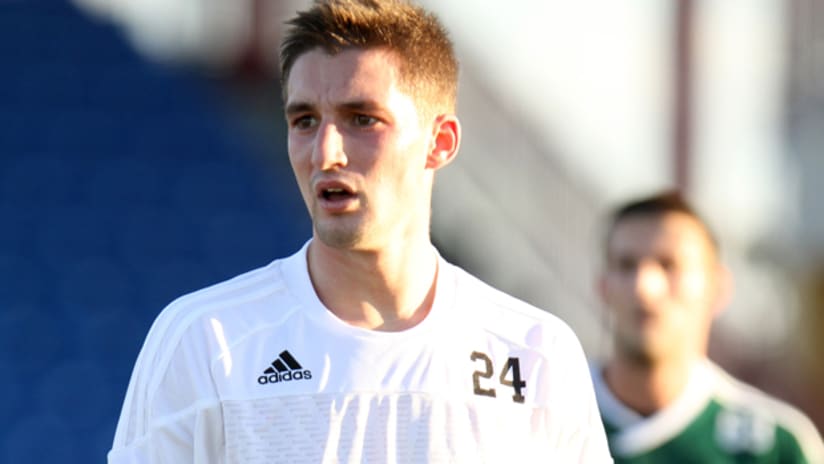 Ethan Finlay at the MLS Combine