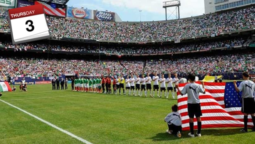 Mexico vs. US in 2009