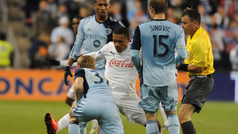 Sporting KC vs. Olimpia in CCL action