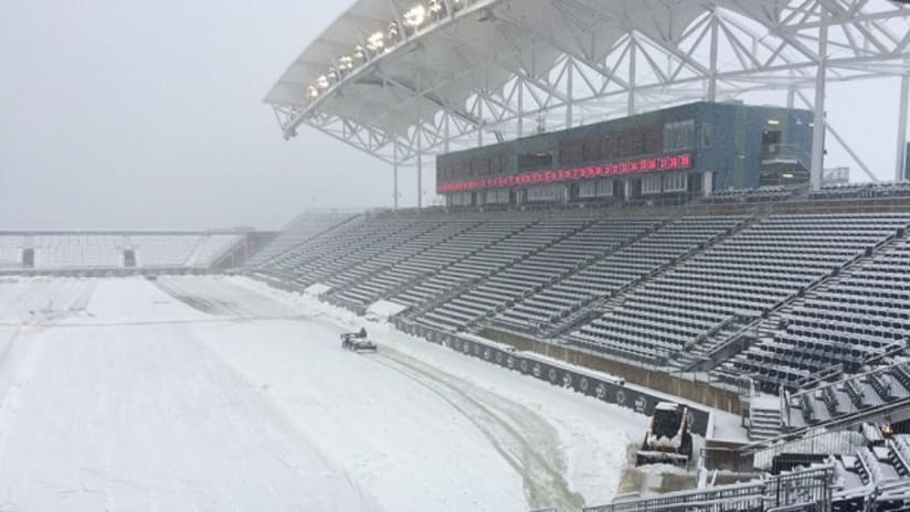 PPL Park in the Snow