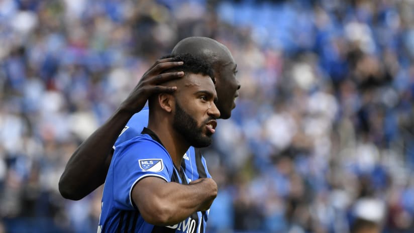 Anthony Jackson-Hamel for Montreal Impact in April 2017