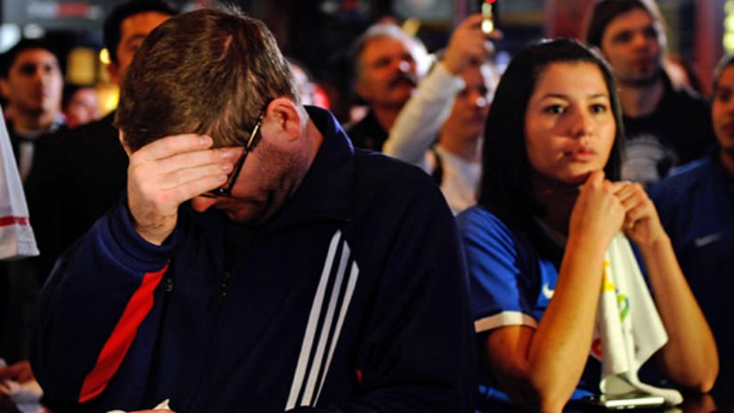 Fans react to the news that the United States will not host the World Cup in 2022.