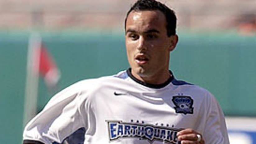 Landon Donovan has performed well in recent matches against the Wizards.