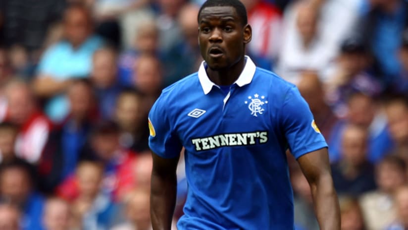 Maurice Edu and Rangers closed in on the SPL title with a win vs. Hearts.