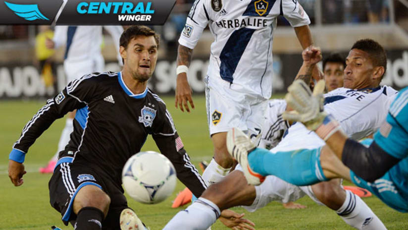 Central Winger: Can "luck" and skill be separated in soccer?