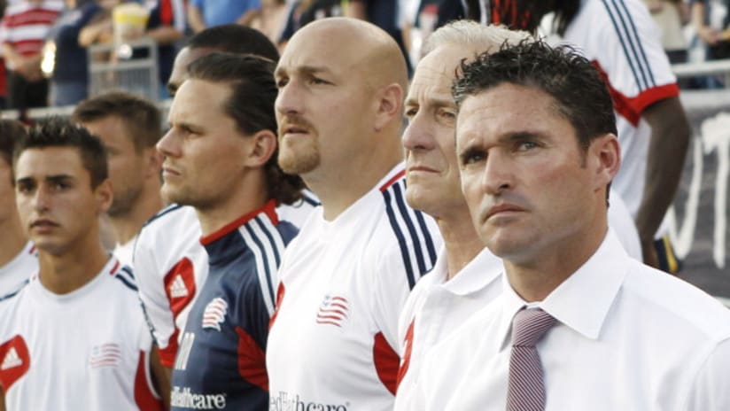 Jay Heaps and staff, New England Revolution