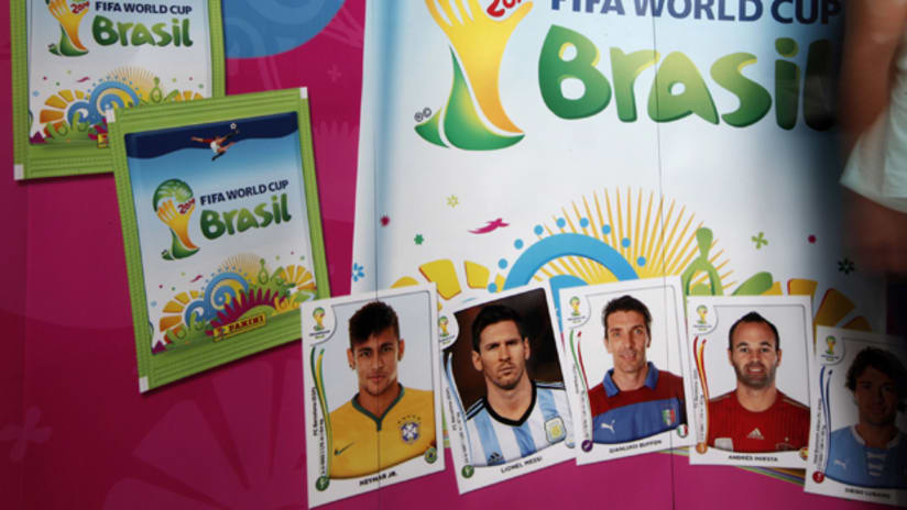 Panini sticker World Cup album
