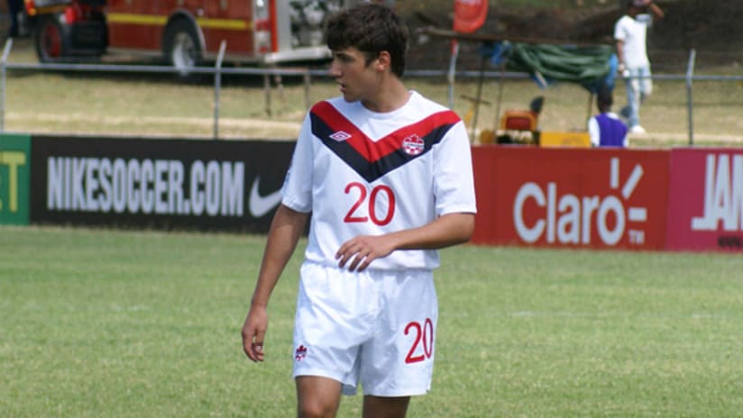 Canada U-17 star Michael Petrasso.