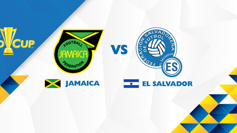 Jamaica vs. El Salvador - matchup image - Gold Cup 2017