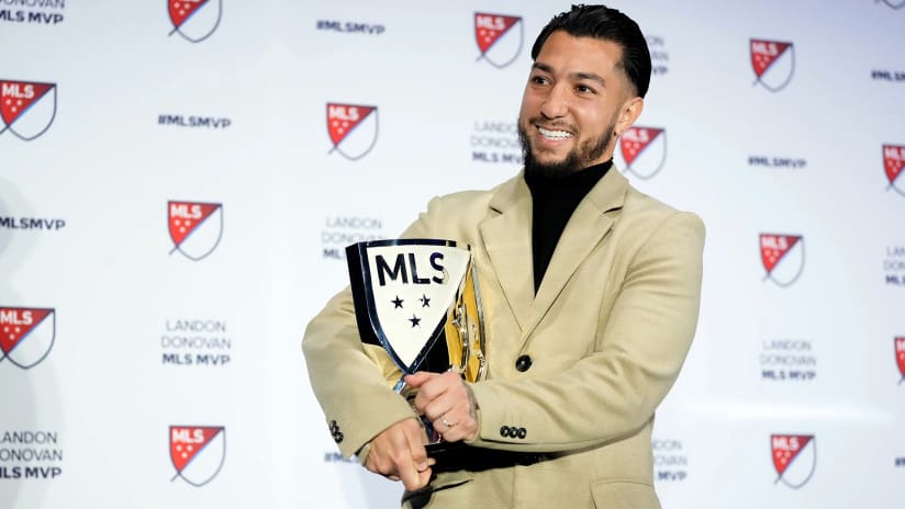Luciano Acosta - MLS MVP - award ceremony