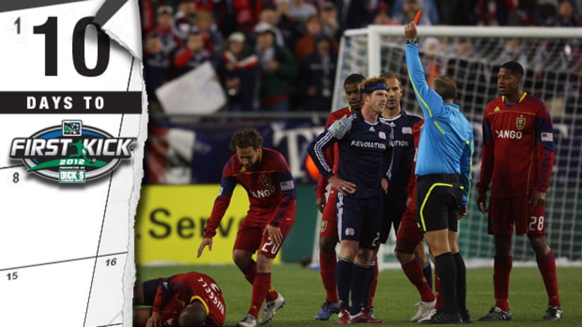 Countdown to First Kick: 10 Revs and red cards