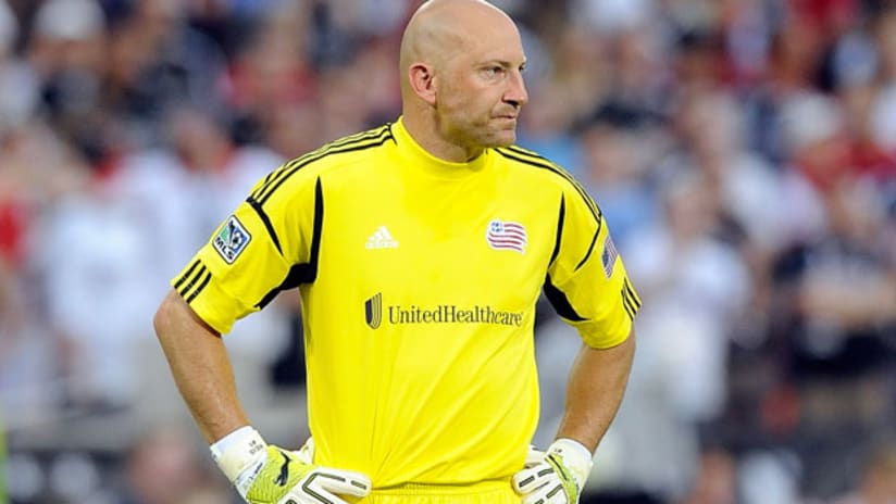 New England Revolution goalkeeper Matt Reis was beaten twice on set-pieces against D.C. United.
