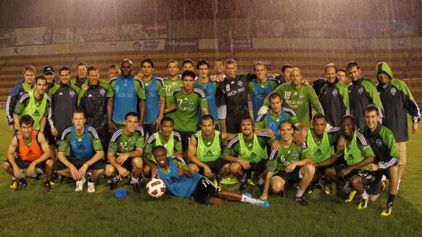 Seattle toughed out a result on the road in El Salvador, but now the Group of Death awaits.