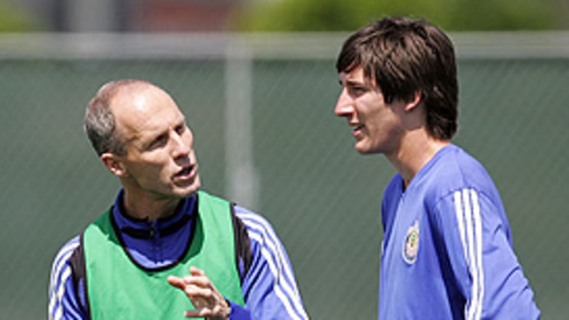 Chivas USA head coach Bob Bradley is happy to be back on a normal schedule.