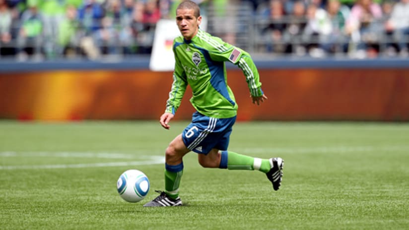 Alonso's return to full-fitness will be a huge boost for Seattle's midfield.
