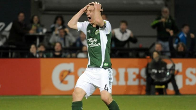 Portland Timbers Will Johnson is in disbelief