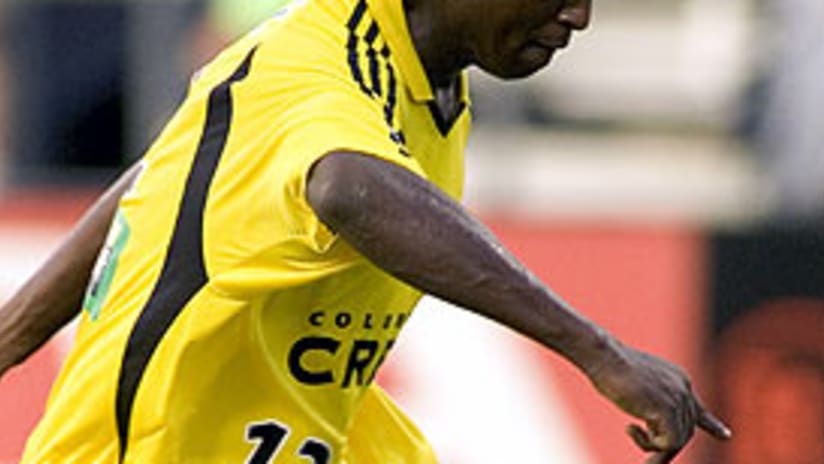 Edson Buddle scored his sixth goal of the season Saturday against the Revolution.