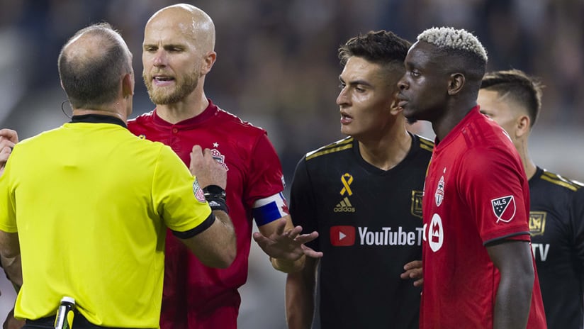 Toronto FC – LAFC – confrontation ref