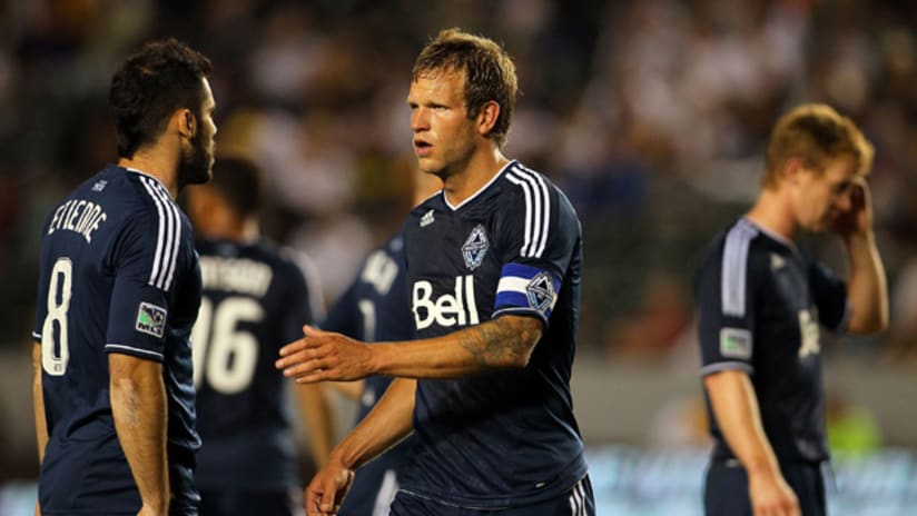 Jay DeMerit and Vancouver dejected