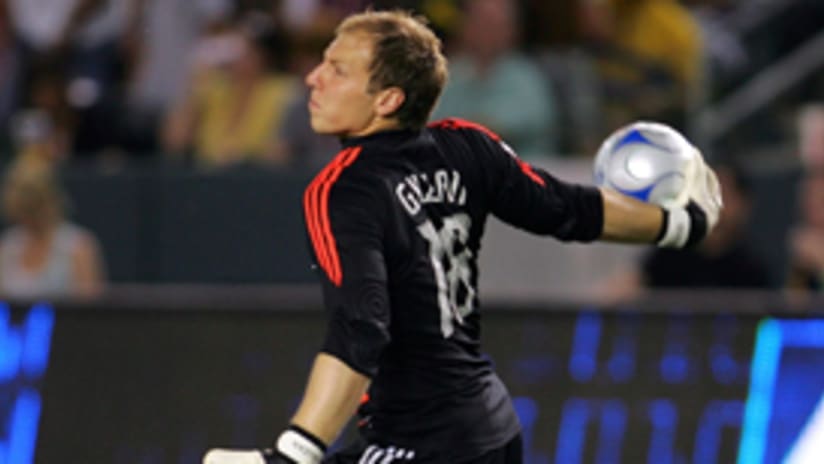 Brad Guzan is with the U.S. national team for their friendly vs. England on Wednesday.