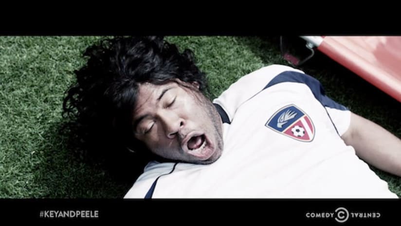 Comedy Central's Key & Peele tackles diving and simulation in soccer