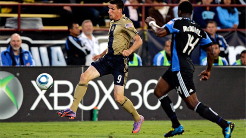 Sebastien Le Toux shined for Philly against San Jose, but couldn't keep his team from suffering a disappointing loss.
