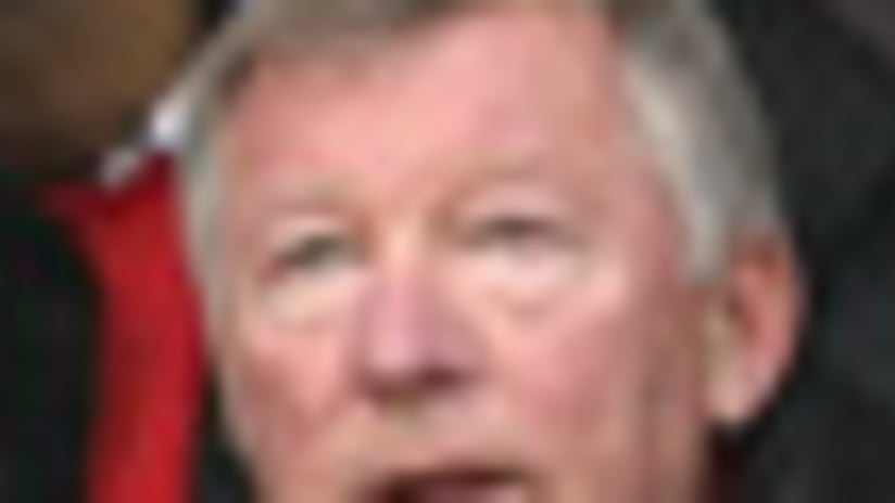 Alex Ferguson views Arsenal, Saturday's opponent, as Man U's chief competition for the Premiership title.