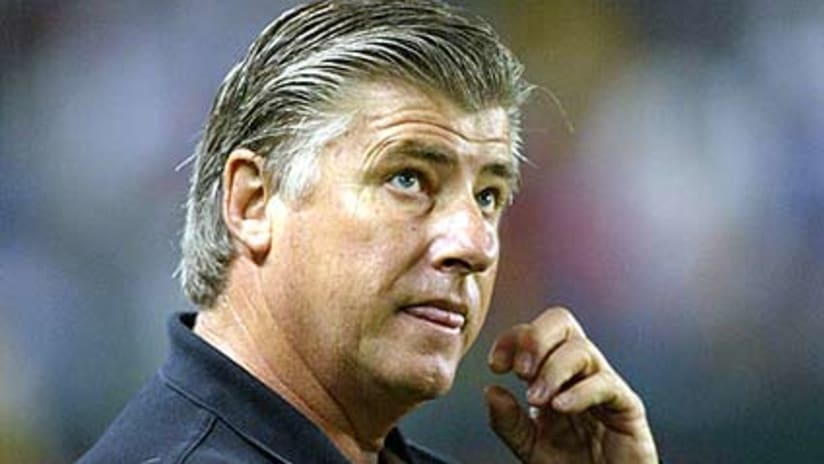 Sigi Schmid coached the Galaxy from 1999-2004.