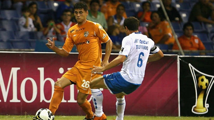 Cristian Arrieta played in the CONCACAF Champions Legue with Puerto Rico