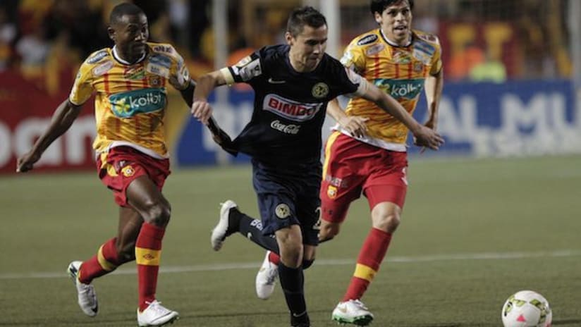 Herediano vs. Club America - 2014-15 CONCACAF Champions League semifinals