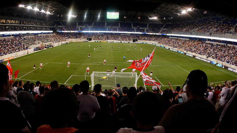 The view from section 101 in Red Bull Arena